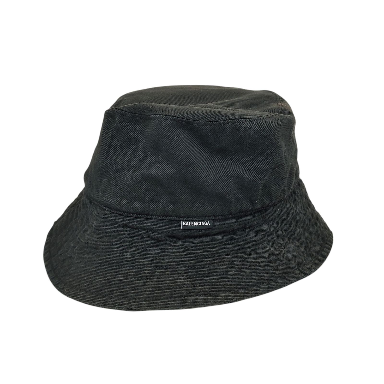BALENCIAGA バレンシアガ ロゴ タグ バケットハット 7191120 410B2 M