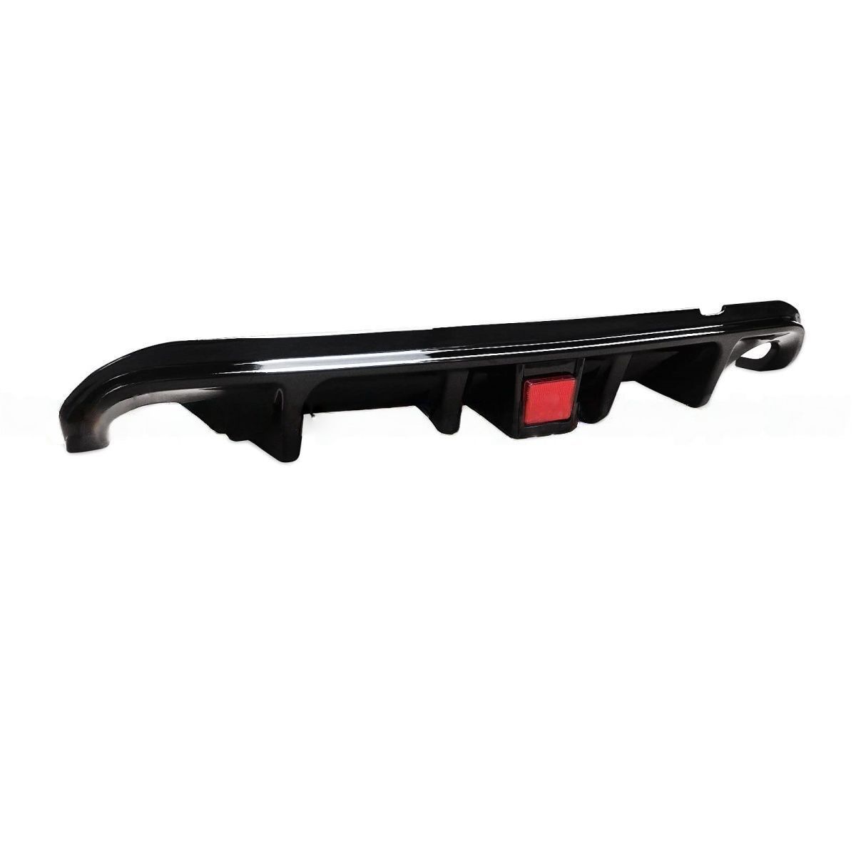 リアディフューザー 2014-2017 インフィニティQ50 日産 スカイライン V37 リアパンバースポイラー ABS製 艶あり黒