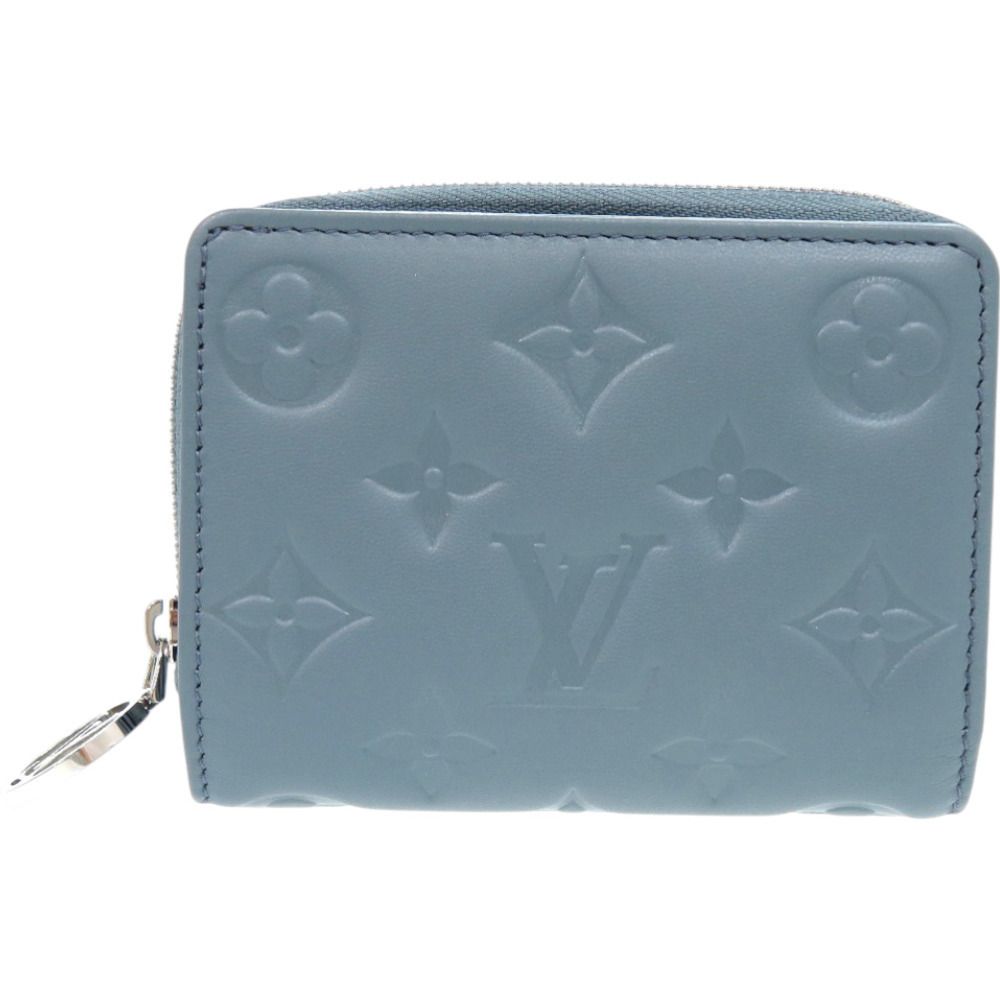 ルイ ヴィトン クッサン ポルトフォイユ ルー モノグラム M81709 レザー ラムレザー LV 水 二つ折り財布 1315 LOUIS VUITTON