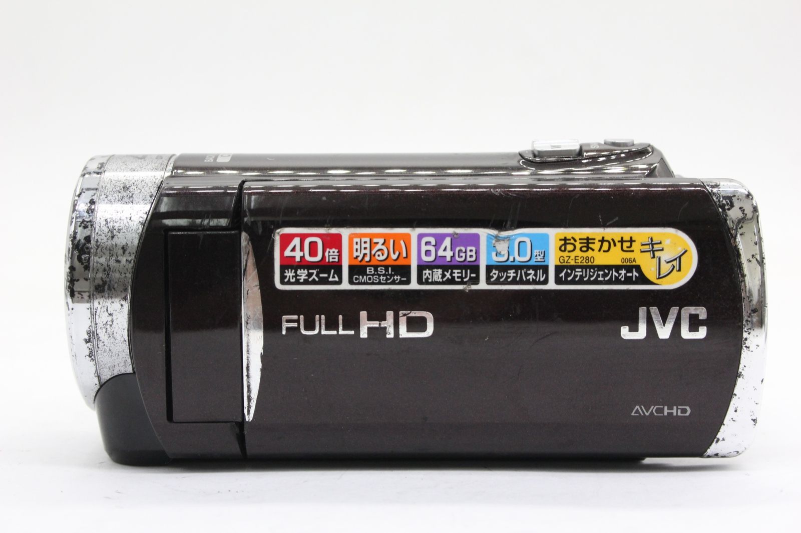 訳あり品】 【録画再生確認済み】JVC Everio GZ-E280-T 40x 販売済み