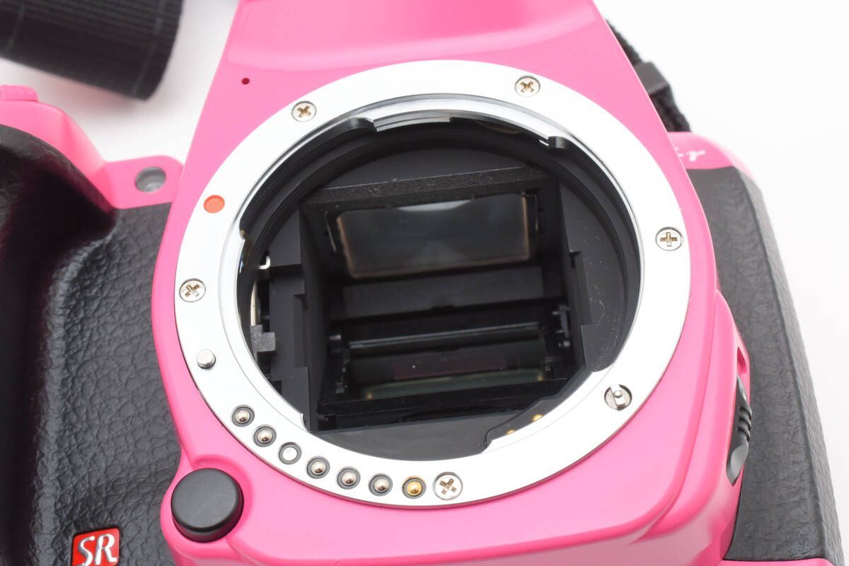 ☆ペンタックス PENTAX K-r smc DA L 18-55mm F3.5-5.6 ピンク☆ R599
