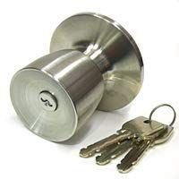 扉の厚み:25~28mm(145HM) ミワロック ドアノブ 鍵付き U9シリンダー MIWA-HMタイプ交換用ノブ U9HMD-1-KB シリンダー錠 miwa シリンダー u9 美和ロック 室外側ノブのみ 扉の厚み:25~28mm(145HM)