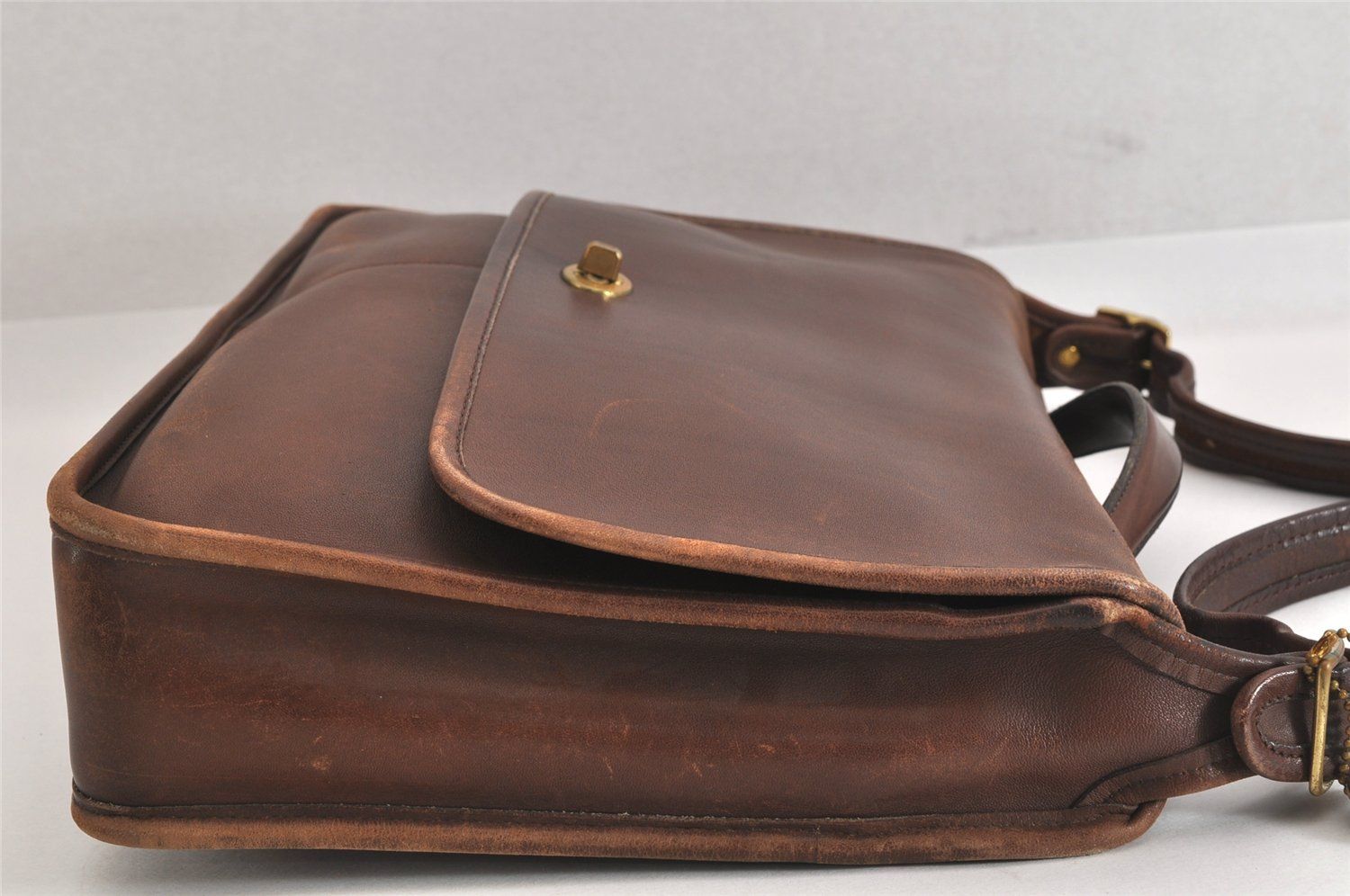 高級 COACH オールドコーチ レザー 2way ボストンバッグ USA製 コーチ