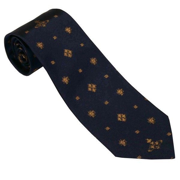 Vivienne Westwood ヴィヴィアン ウェストウッド ネクタイ ネイビーブルー系 ドット柄 イタリー製 シルク100％ AW25 81050004-W0194-K410-NAVY BLUE