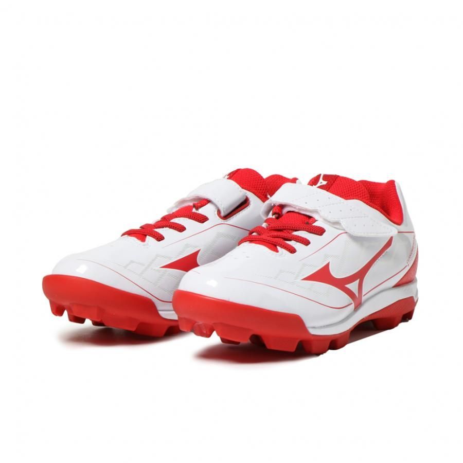 Mizuno スパイクシューズ ホワイト/レッド Mizuno スパイクシューズ ホワイト/レッド - メルカリ