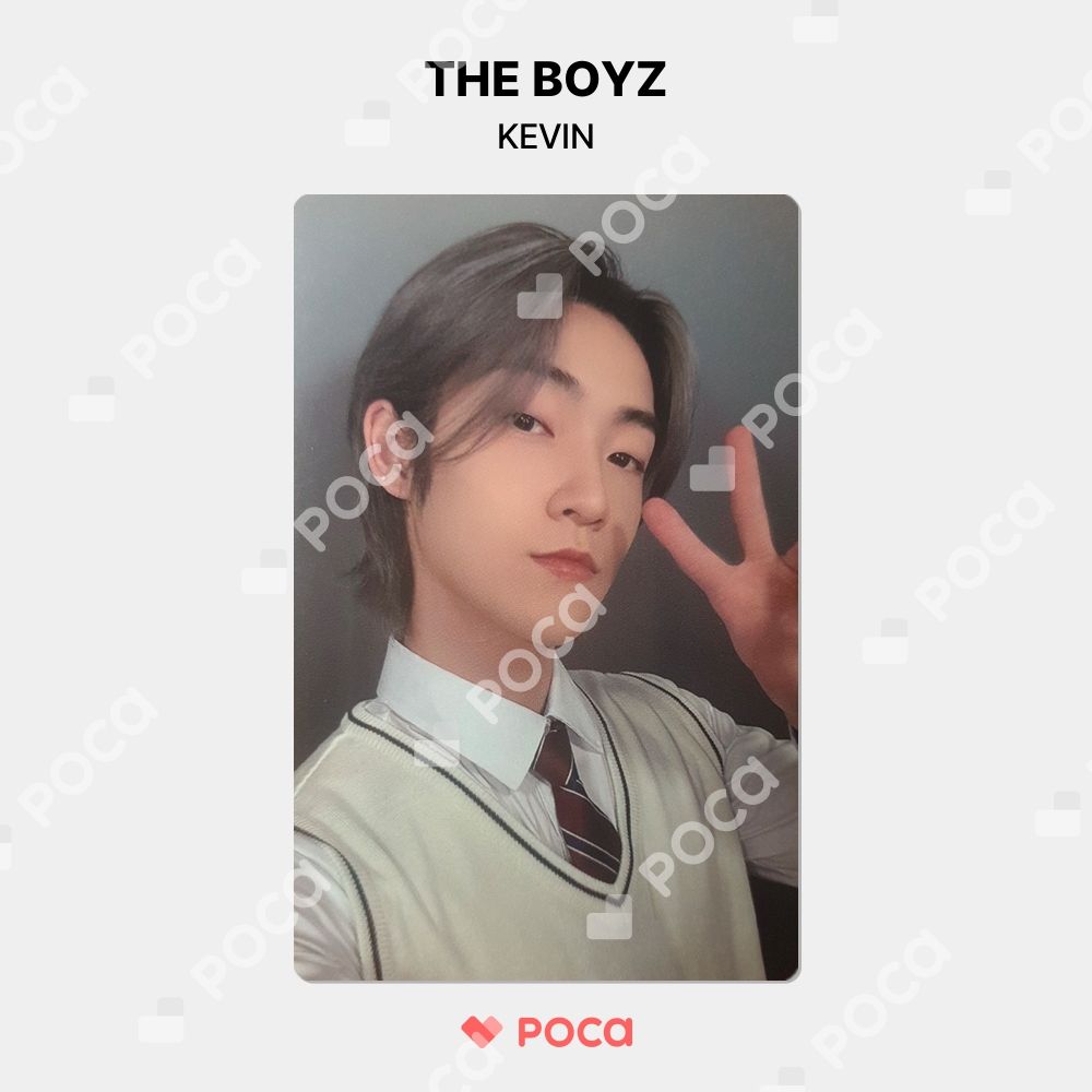 THE BOYZ バッグ トレカ セット③ THE BOYZ ケビン トレカ 2020 THE BOYZ ONLINE CONCERT RE：AL