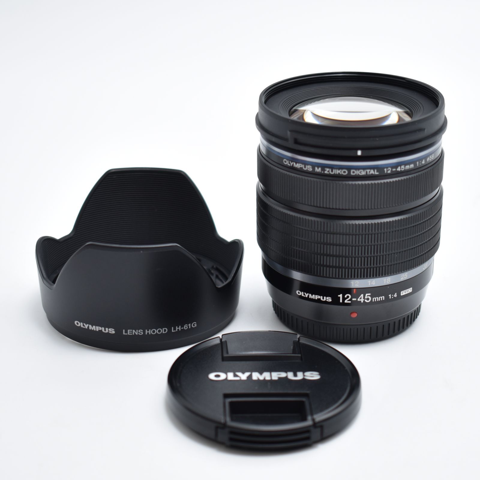B 7921 OLYMPUS マイクロフォーサーズレンズ M.ZUIKO DIGITAL ED 12-45mm F4.0 PRO 標準ズームレンズ 防塵防滴 小型軽量