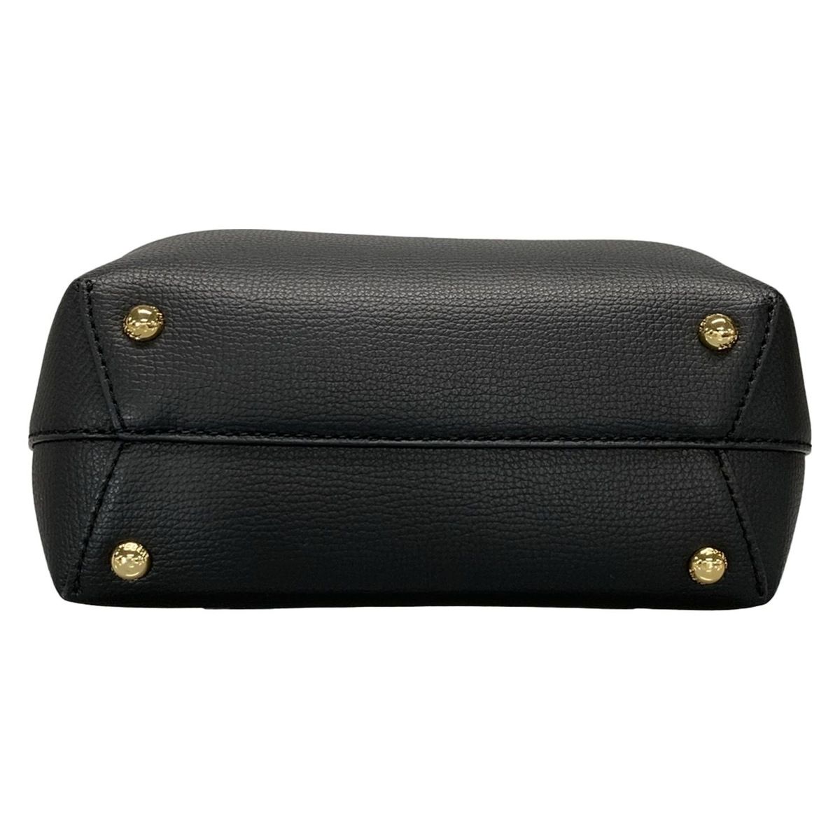 【極美品】 POLENE ポレーヌ ハンドバッグ ブラック 黒 POLENE(ポレーヌ) ハンドバッグ美品 ヌメロ アン ナノ 黒 レザー