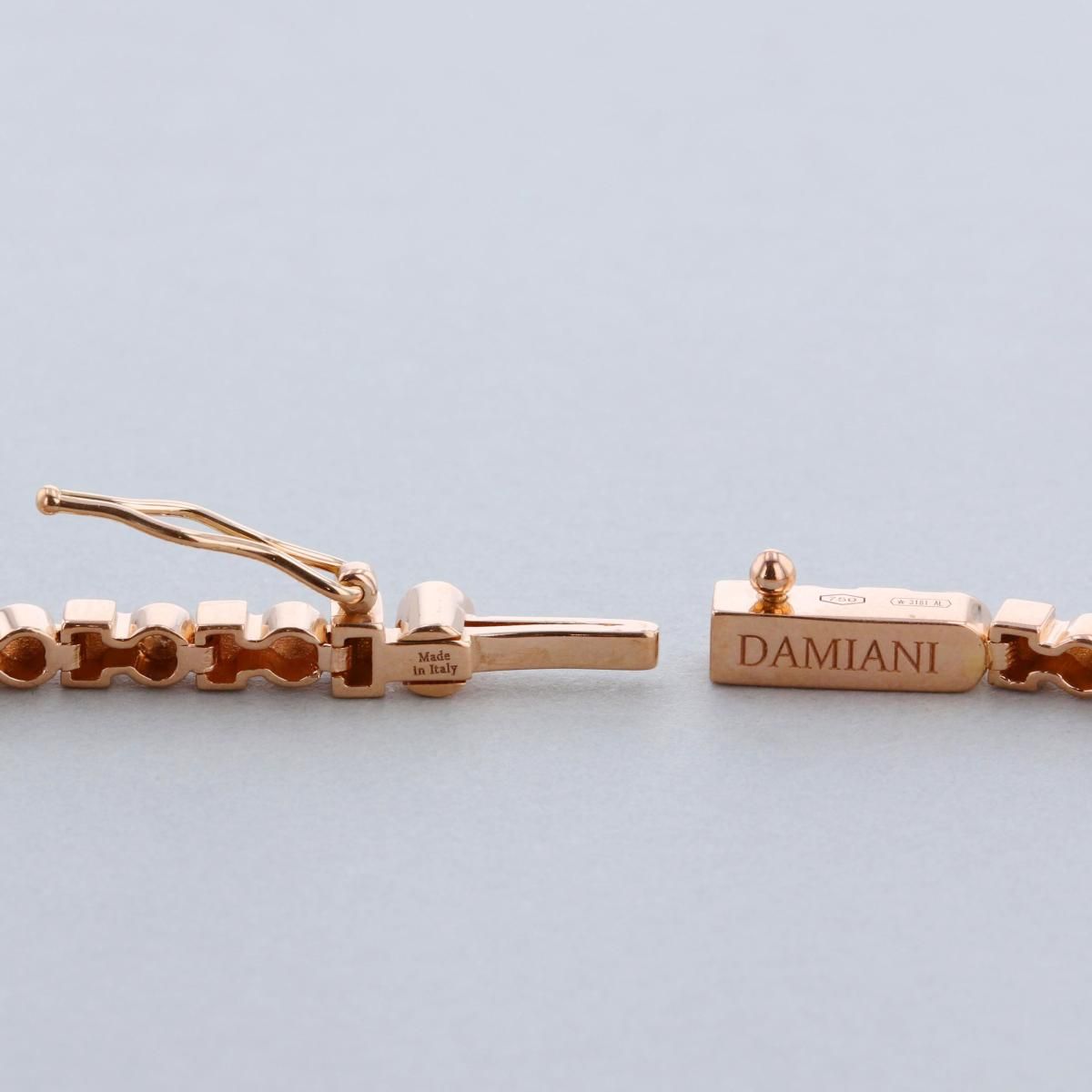 【即日発送・水曜定休日・木曜発送】【美品】 DAMIANI （ダミアーニ） ﾍﾞﾙ ｴﾎﾟｯｸ ﾘｰﾙ ﾌﾞﾚｽﾚｯﾄ 750PG ブランドジュエリー ブレスレット/バングル/アンクレット  K18PG 20094038 used:A