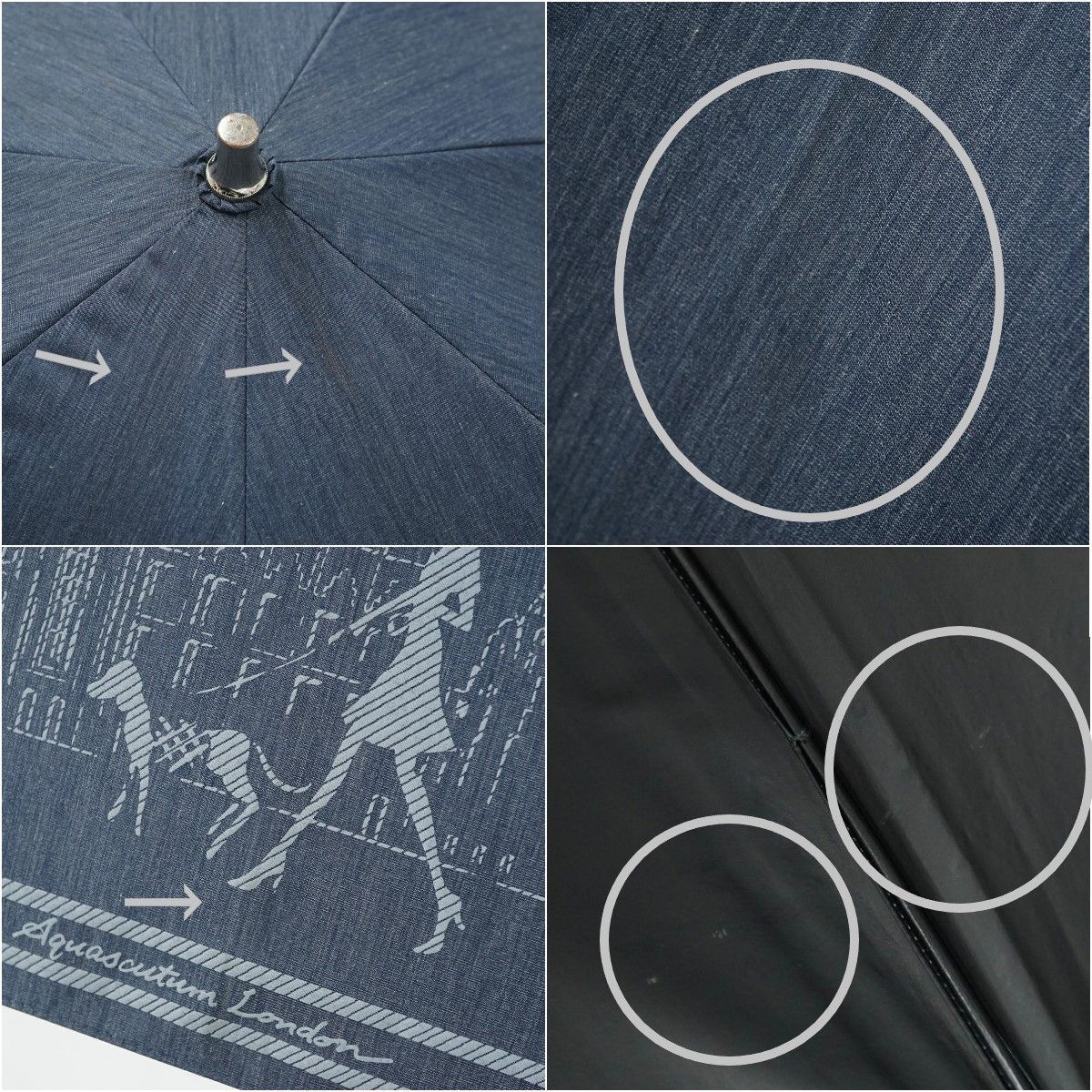 限定セール　Aquascutum　東レサマーシールドLII 晴雨兼用 Aquascutum（アクアスキュータム）】ロンドンイラスト晴雨兼用傘