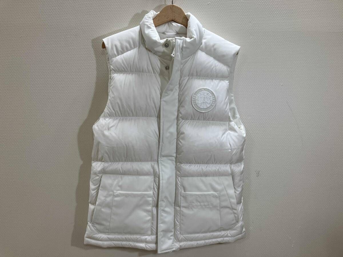 CANADA GOOSE ダウンベスト 2057MW ベスト 白 S 180|92Y