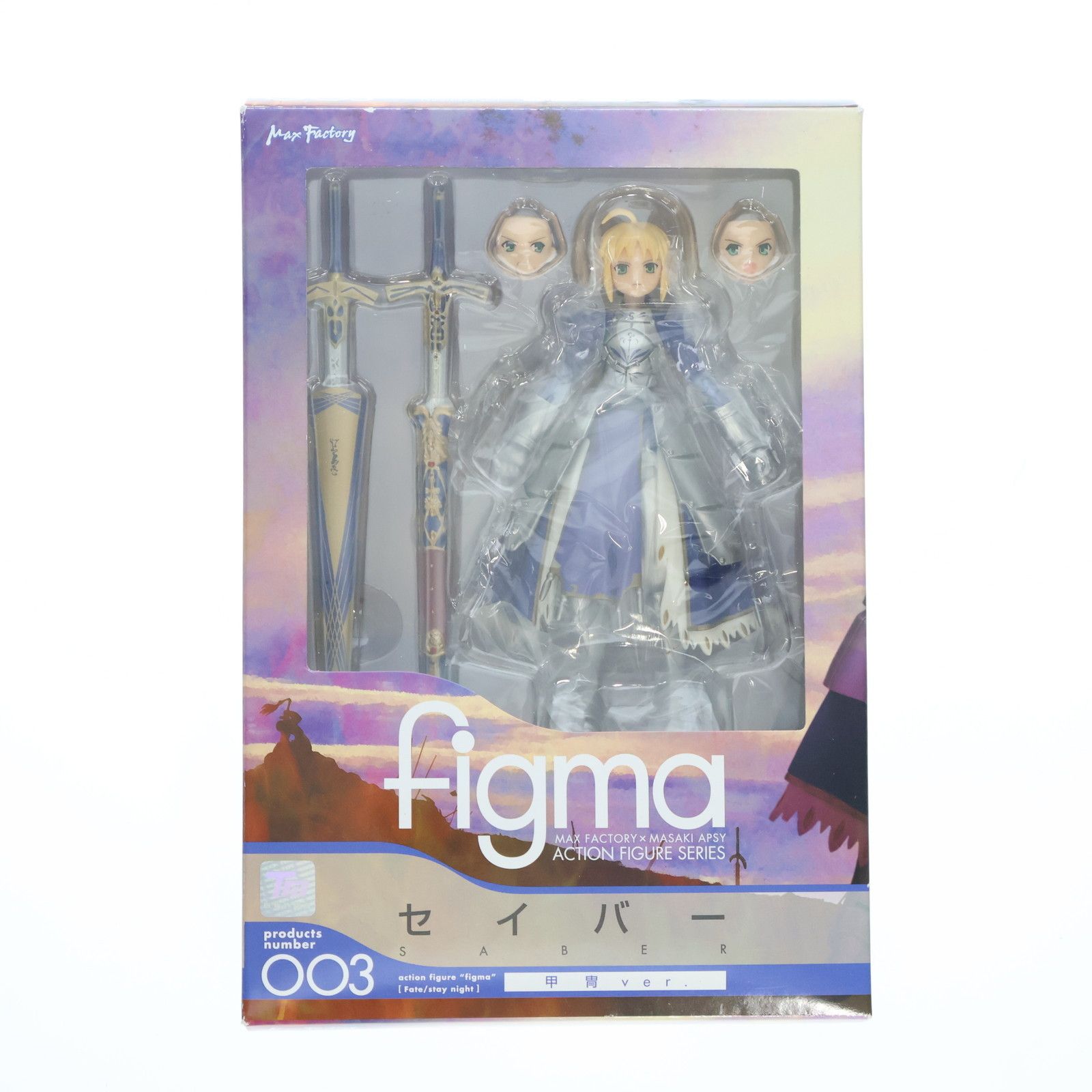 figma(フィグマ) 003 セイバー 甲冑ver. Fate/stay night 完成品 可動