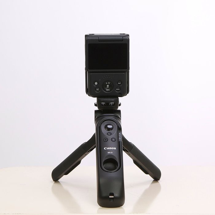 【美品SDカード付き✨】PowerShot V10トライポッドグリップキット SDカード付きCanon PowerShot V10 トライポッドグリップキット