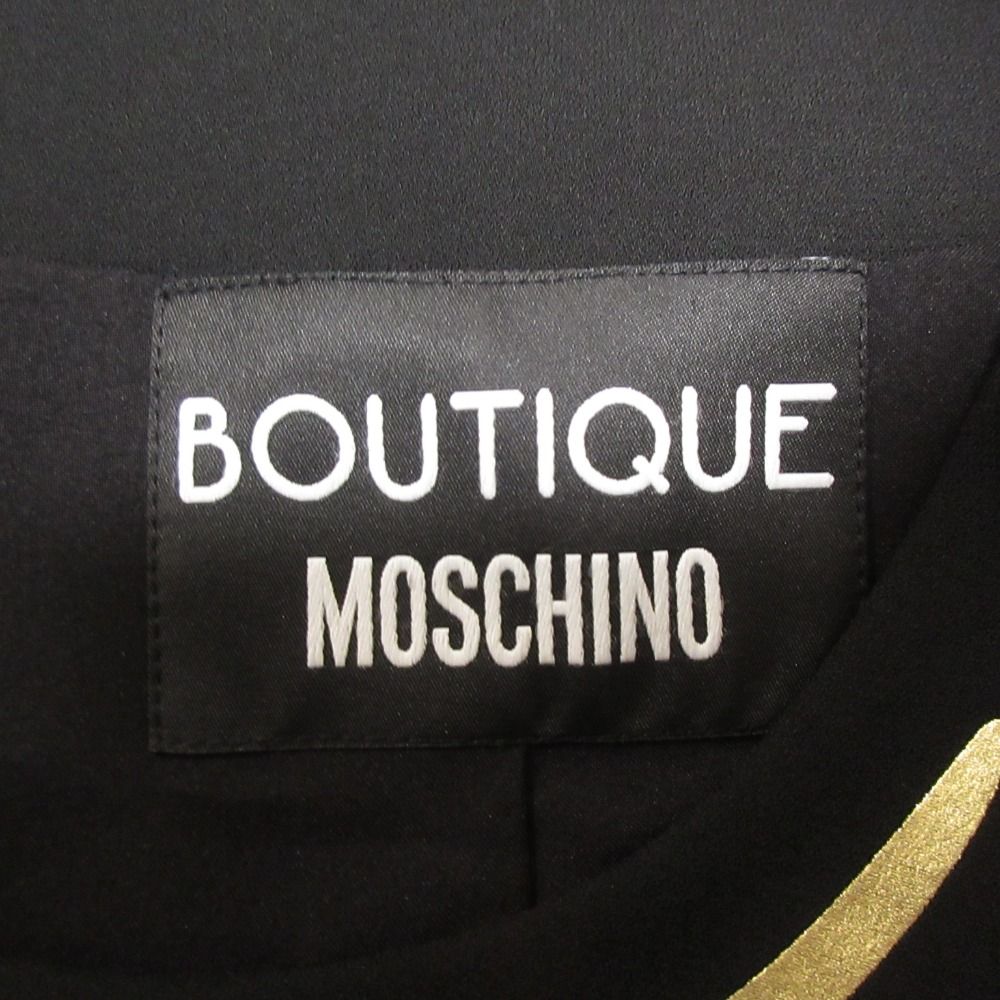 美品 BOUTIQUE MOSCHINO ブティック モスキーノ トロンプルイユ