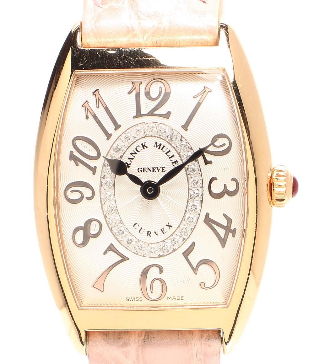 agete クラシック】ゴールド オーバル時計【k10】 agete アガット