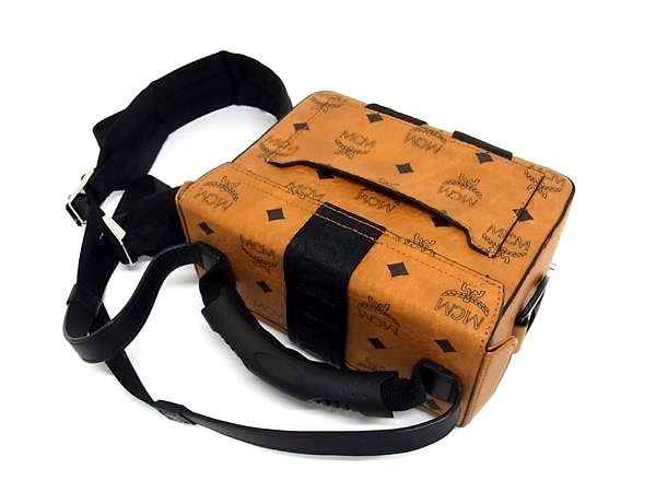 □新品同様□ MCM エムシーエム モノグラム ヴィセトス柄 レザー