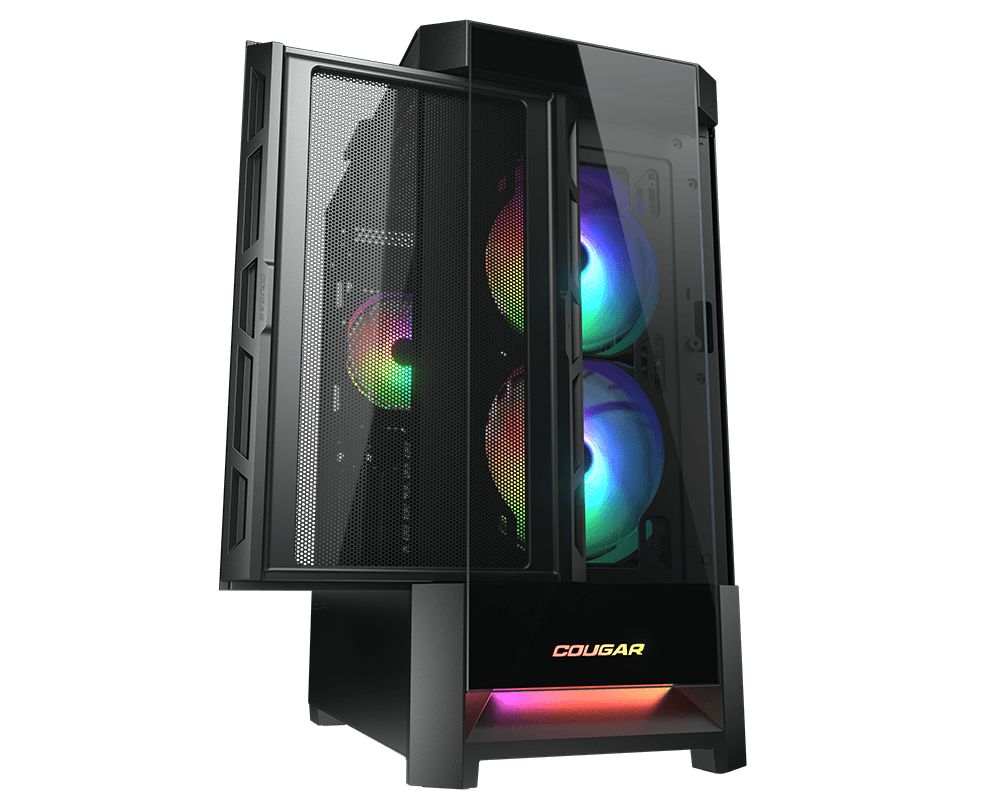 COUGAR PCケース Duoface RGB Black ミドルタワー ブラックカラー 2