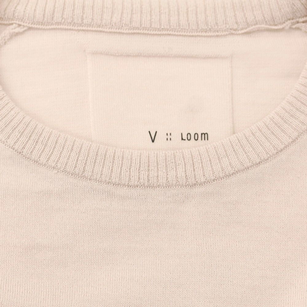 新品アウトレット】ヴィルーム V::loom ウール クルーネック プル  