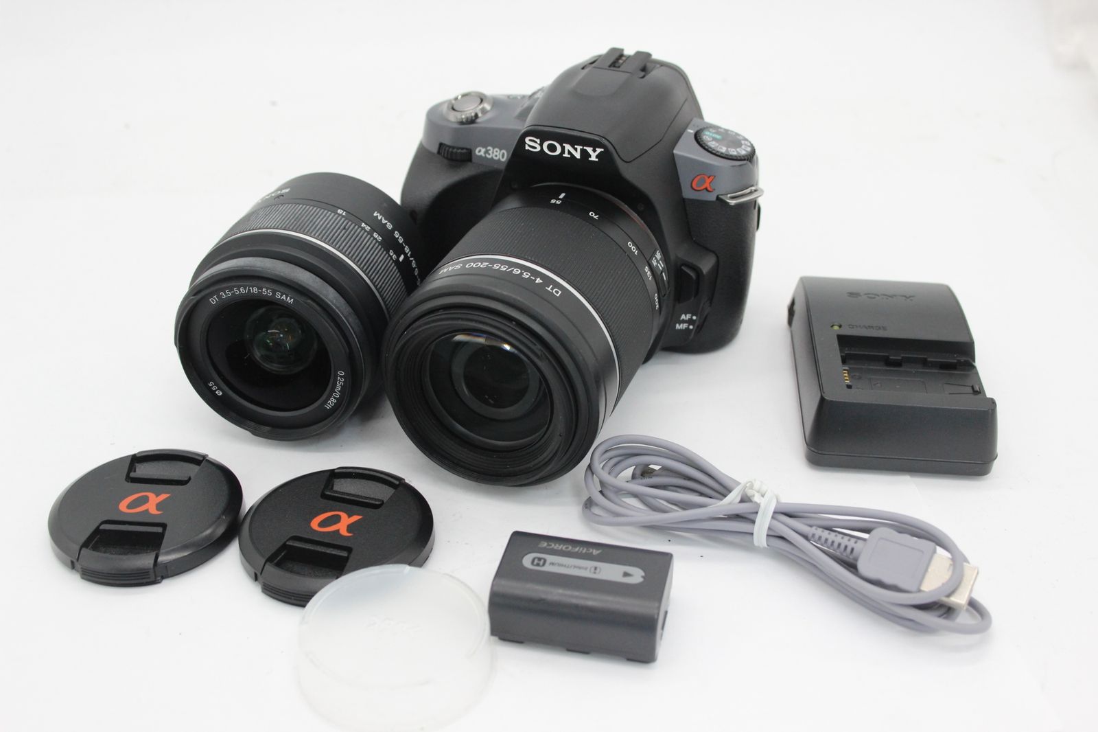 SONY α380 DT 18-55mm レンズキット SONY α380 DSLR-A380Y ダブルズームレンズキット 価格比較