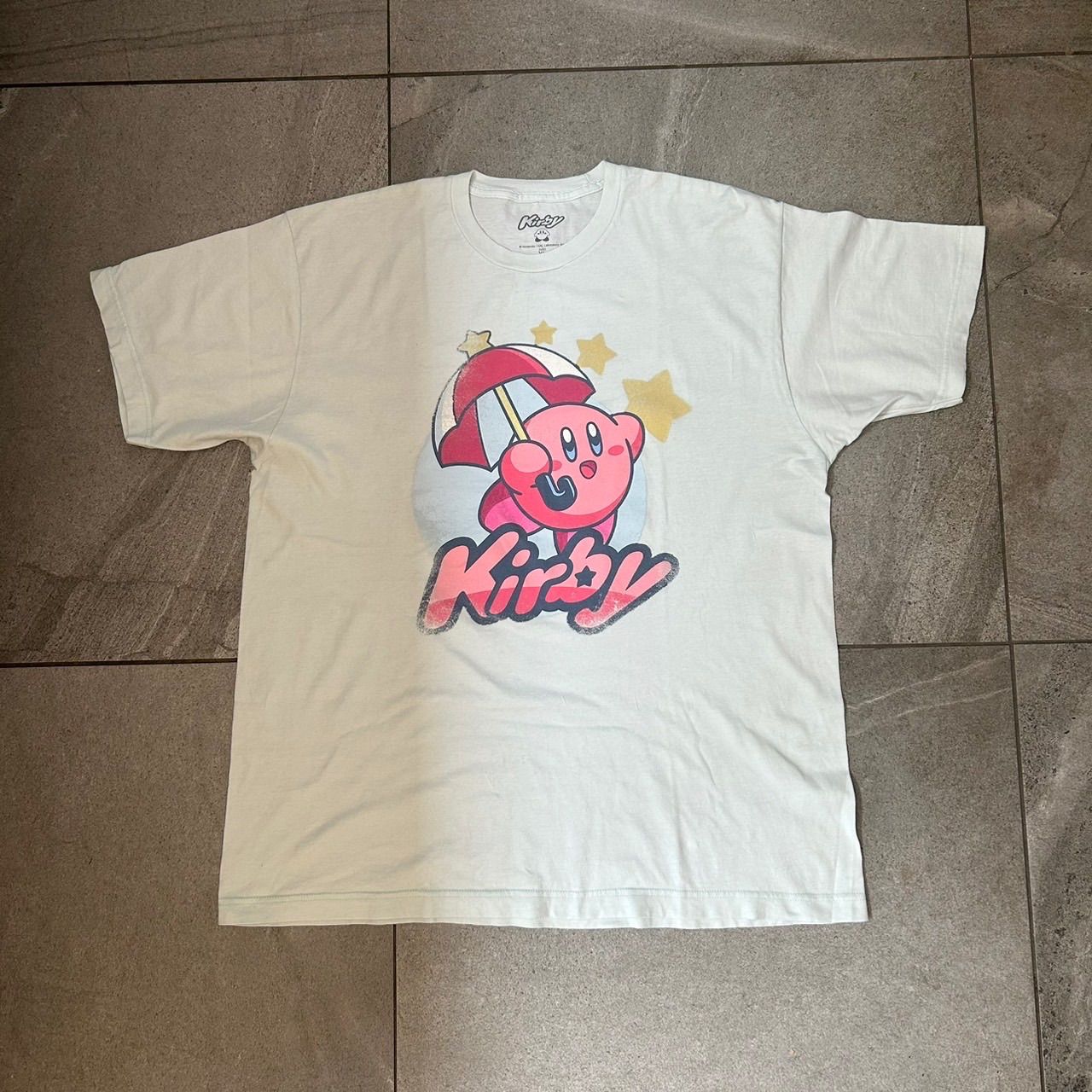 Kirby XL☆古着 半袖 Tシャツ メンズ ニンテンドー 星のカービィ 