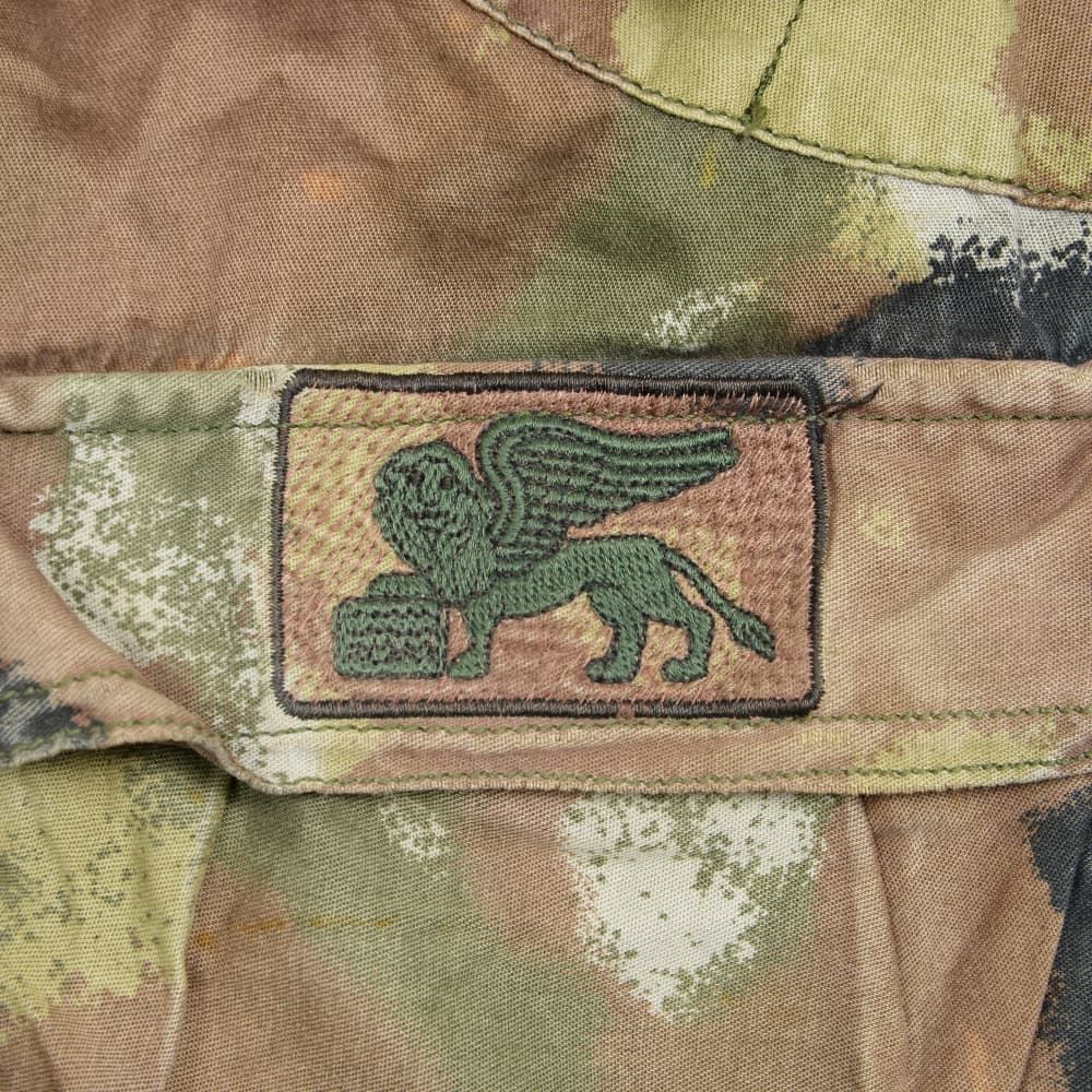 イタリア軍放出品 コンバットジャケット 海軍 サンマルコ迷彩 Cランク