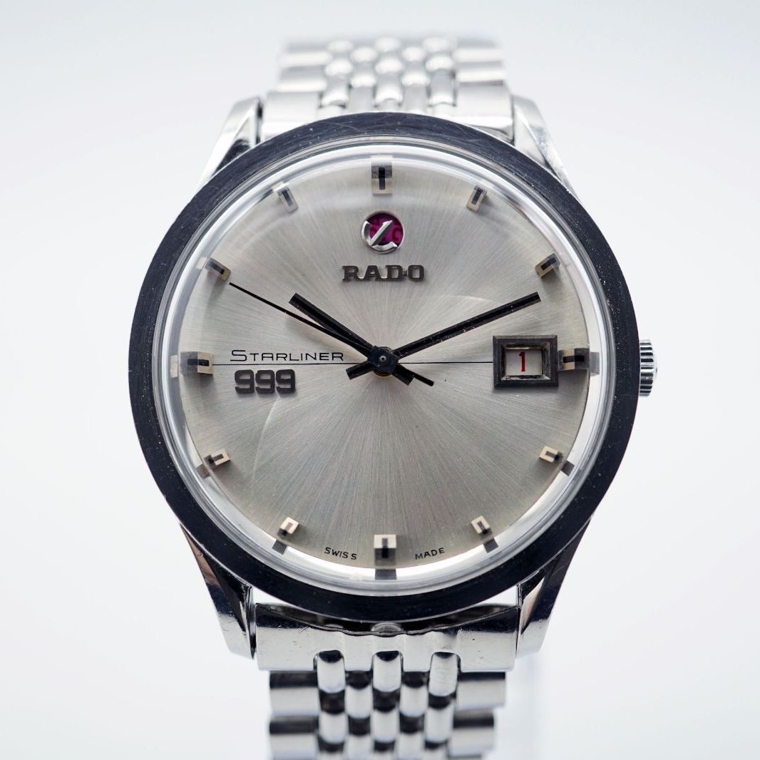 レア 【RADO】 STARLINER 999 自動巻き時計 動作確認済 (T390)