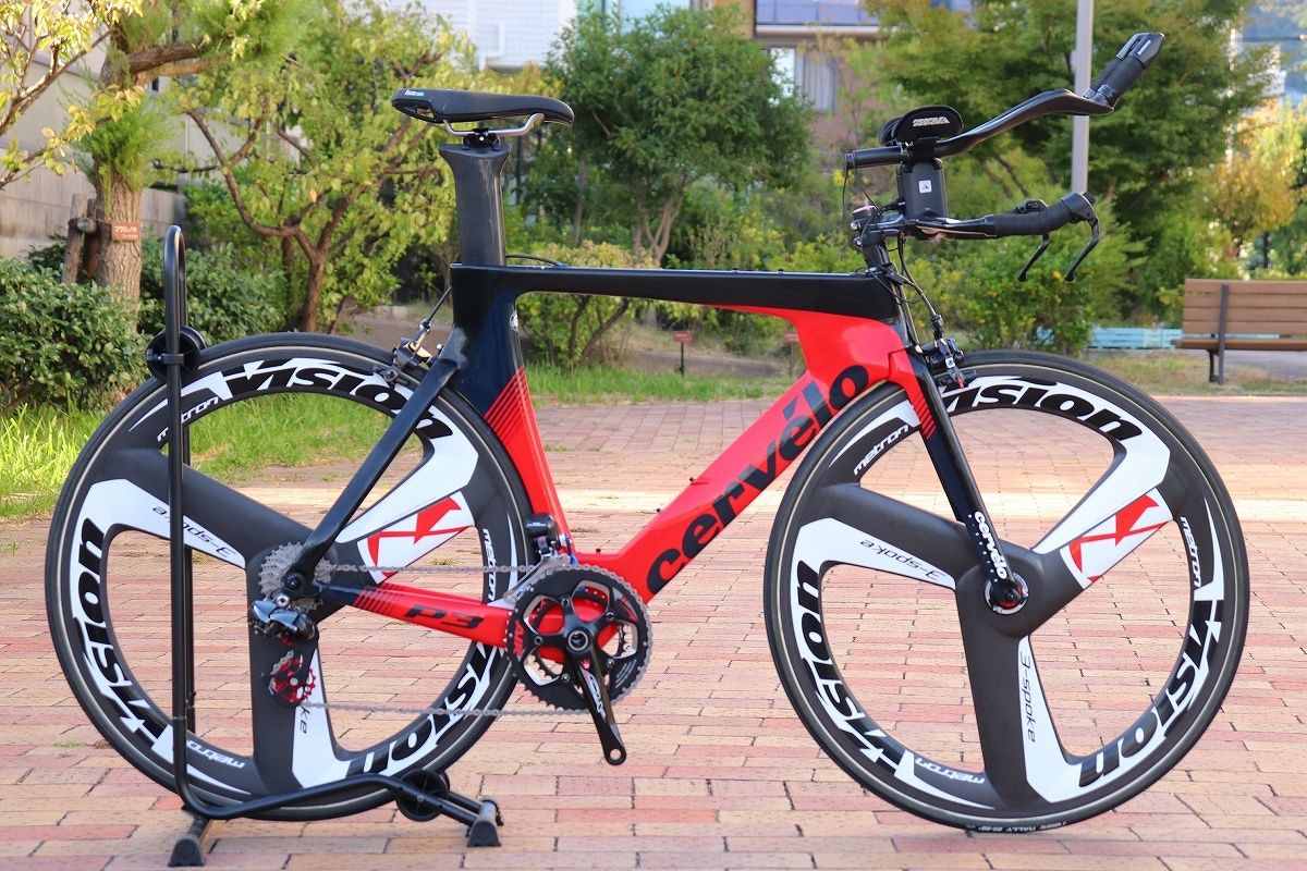 サーヴェロ CERVELO P3 2020年モデル 54サイズ シマノ アルテグラ 6870 MIX DI2 11S カーボン タイムトライアルバイク 芦屋店