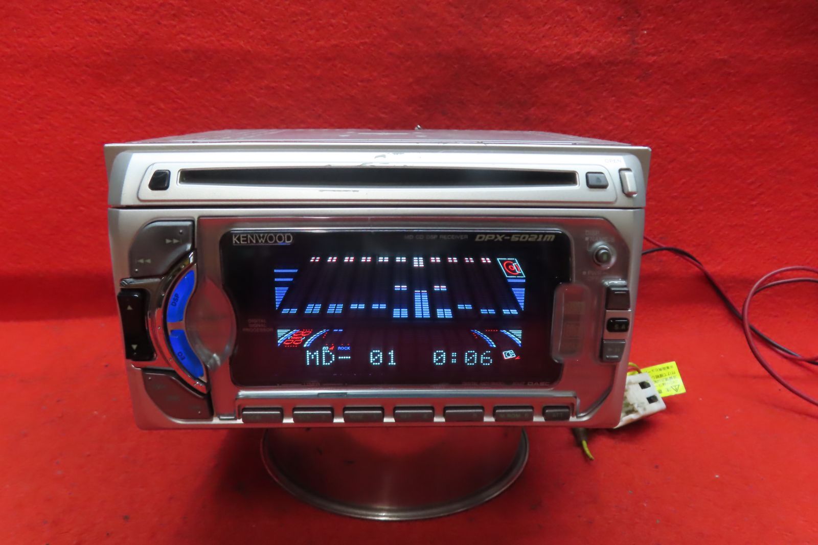 CS1949＊動作保証付/ケンウッド DPX-5021M CD MDプレーヤー/デッキ