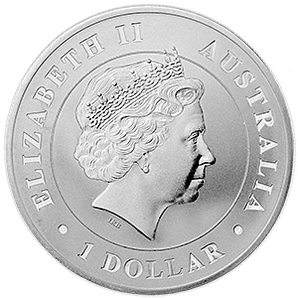 クロコダイル銀貨　2014年 オーストラリア発行　純銀1オンス