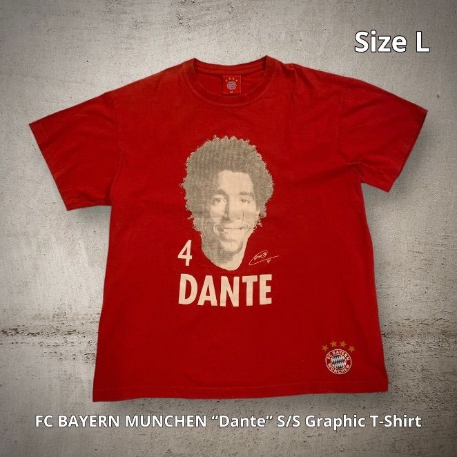 FC BAYERN MUNCHEN “Dante” S/S Graphic T-Shirt バイエルン