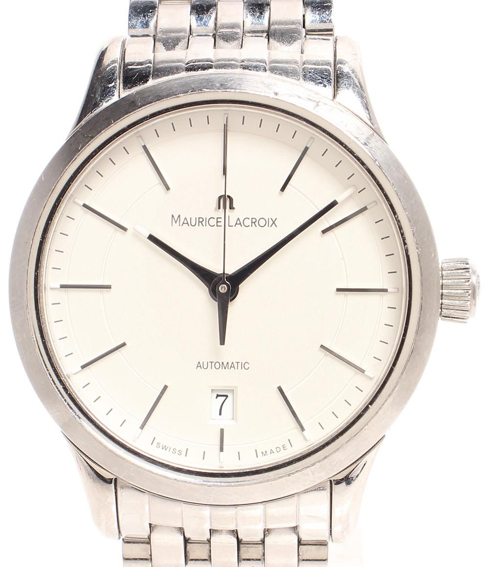 Maurice Lacroix 自動巻き時計 シルバー