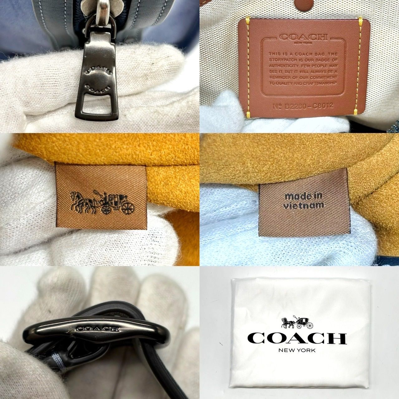 ✨極美品✨ COACH コーチ 2way ショルダーバッグ ハンドバッグ ローグ