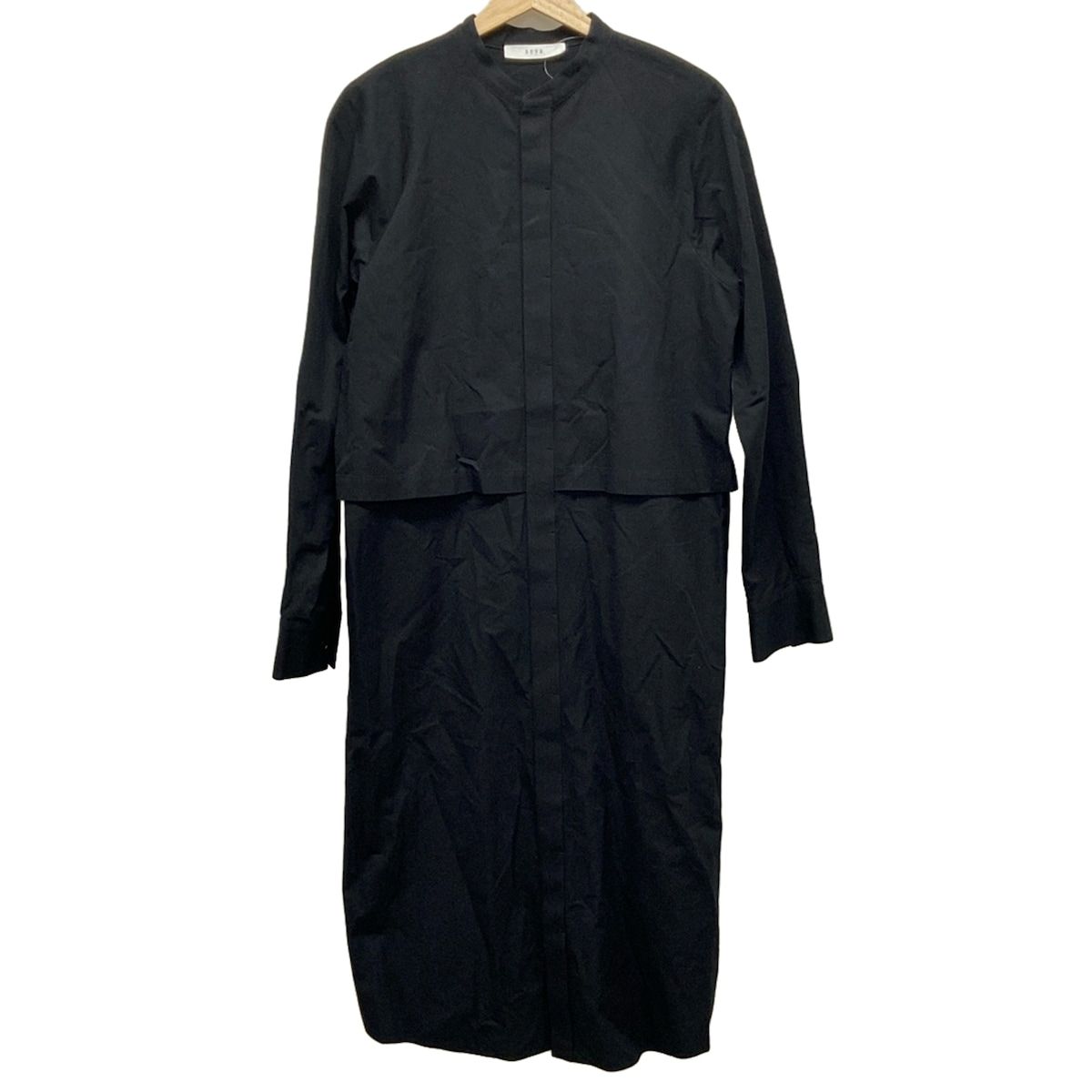 seya. クリスタセヤ セヤ ワンピース サイズS レディース - 黒 長袖 ロング