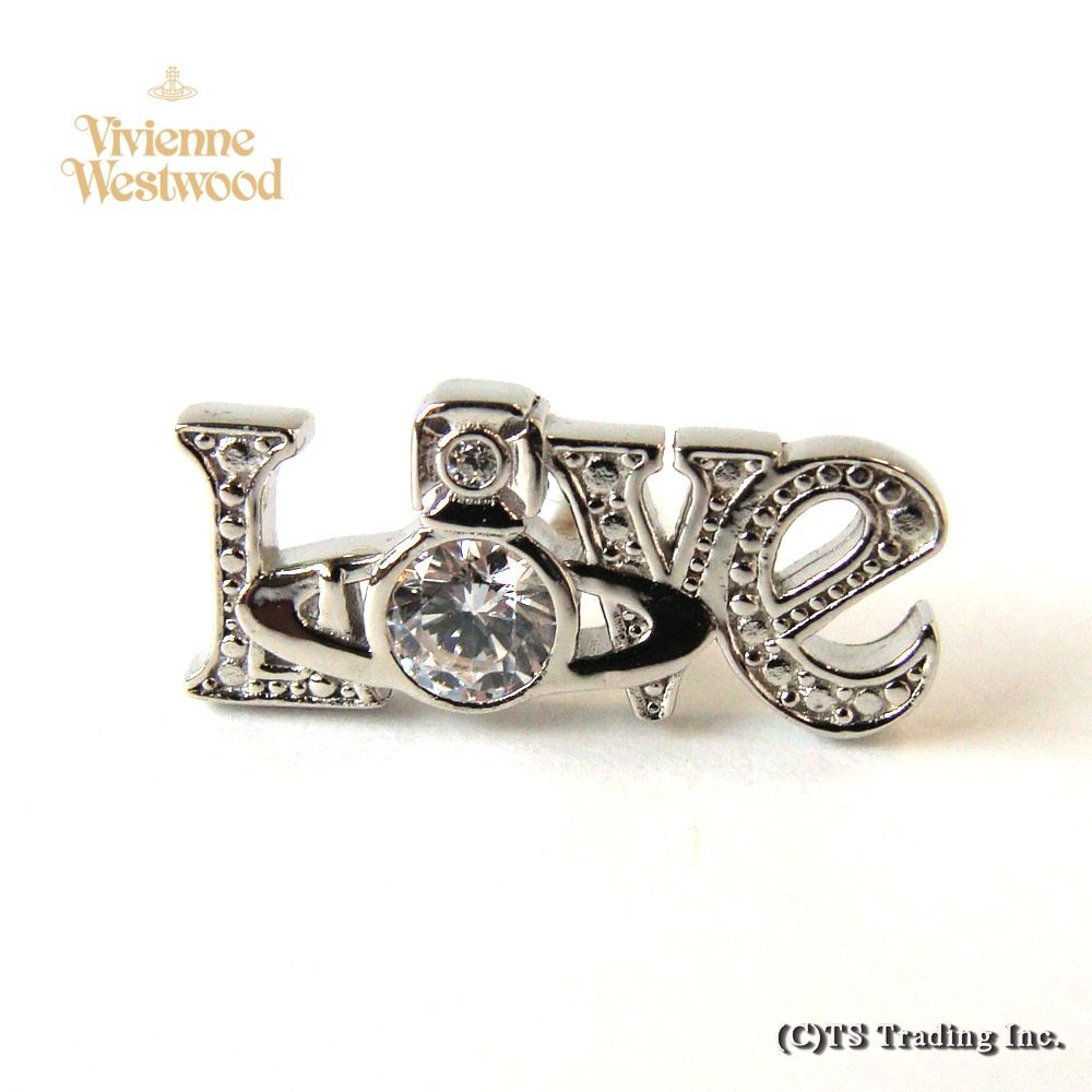 Vivienne Westwood MAN ERIC シングルピアス LOVE SLOGAN ORB ヴィヴィアン Vivienne Westwood Elic Love ORB single エリック