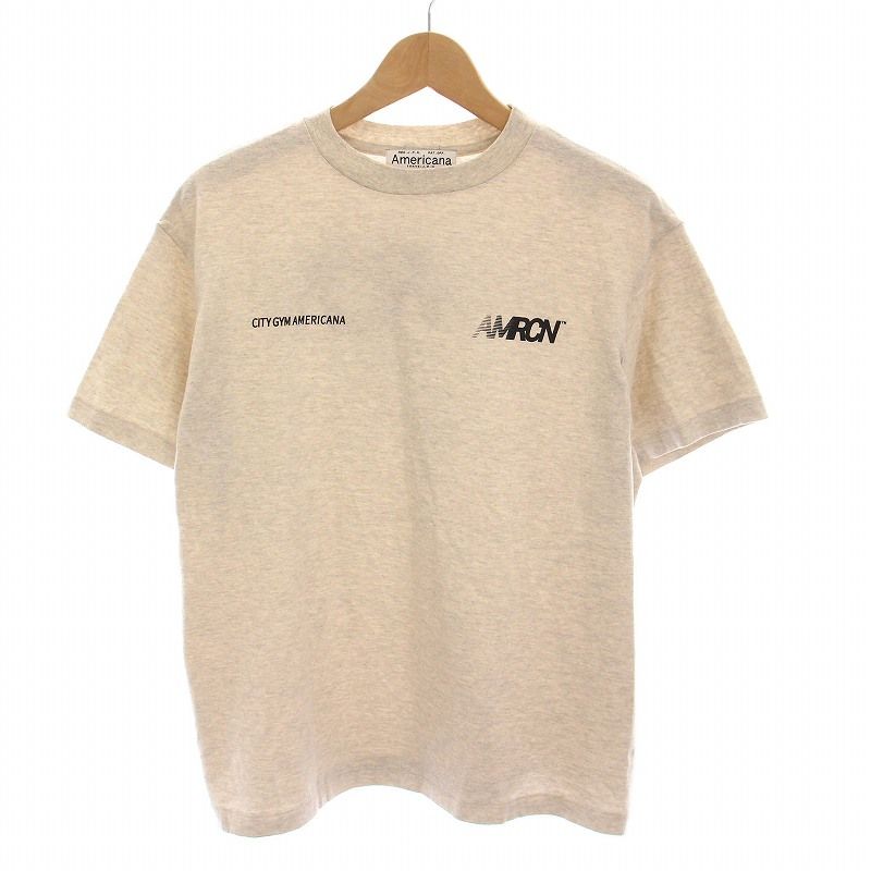 【AMERICANAアメリカーナ】CITY GYM AMERICANA Tシャツ AP STUDIO｜【AMERICANA/アメリカーナ】CITY GYM AMERICANA T