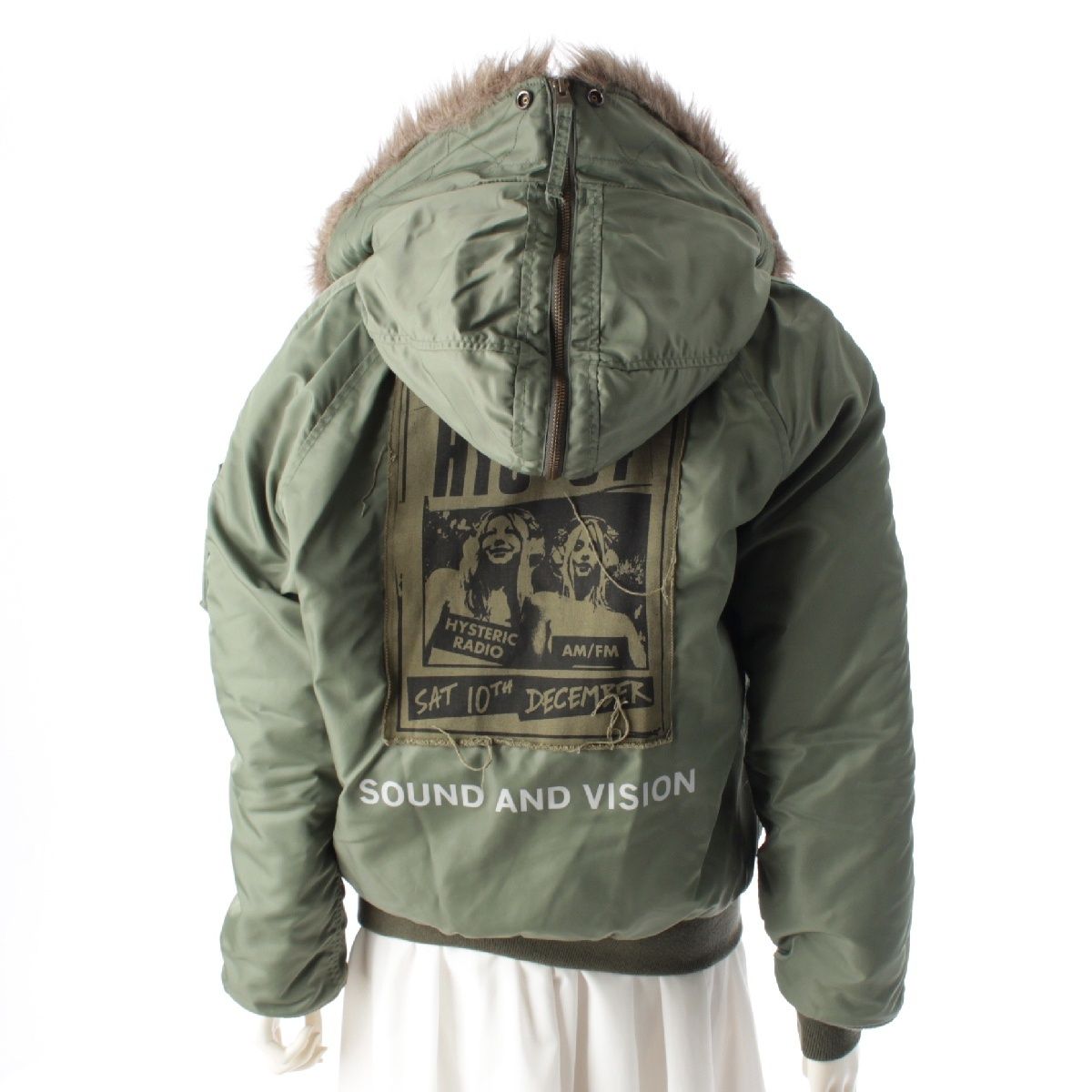 HYSTERIC GLAMOUR ヒステリックグラマー N-2Bブルゾン HYSTERIC GLAMOUR（ヒステリックグラマー）の「HYS 84 パッチ