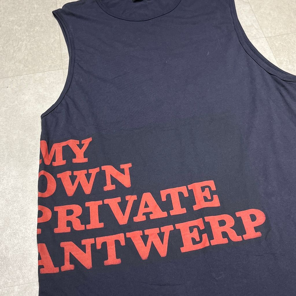 RAF SIMONS ラフシモンズ 20SS ANTWERP Printed Tank Top タンク