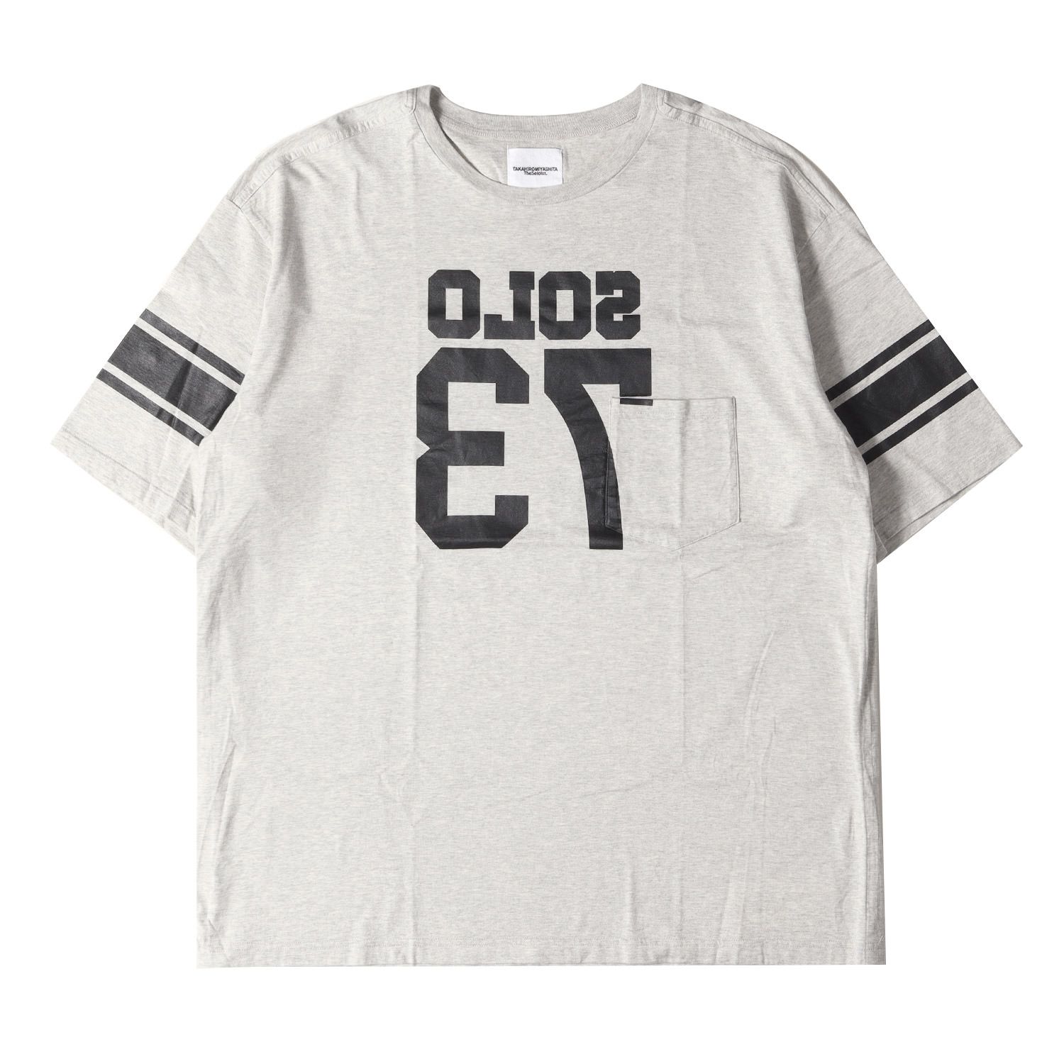 TAKAHIROMIYASHITA TheSoloist. フットボールTシャツ TAKAHIROMIYASHITA The Soloist. タカヒロミヤシタ ザ
