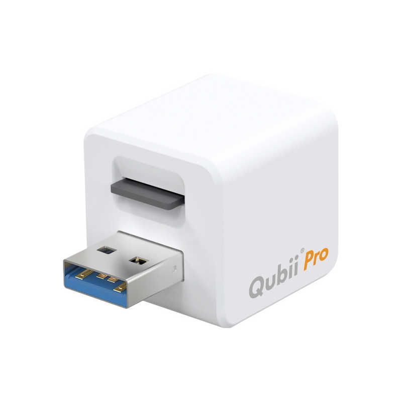 【 新品 未開封 】   MAKTAR iPhone/iPadカードリーダー Qubii Pro(キュービィプロ) MKPQS-W 未使用 送料無料