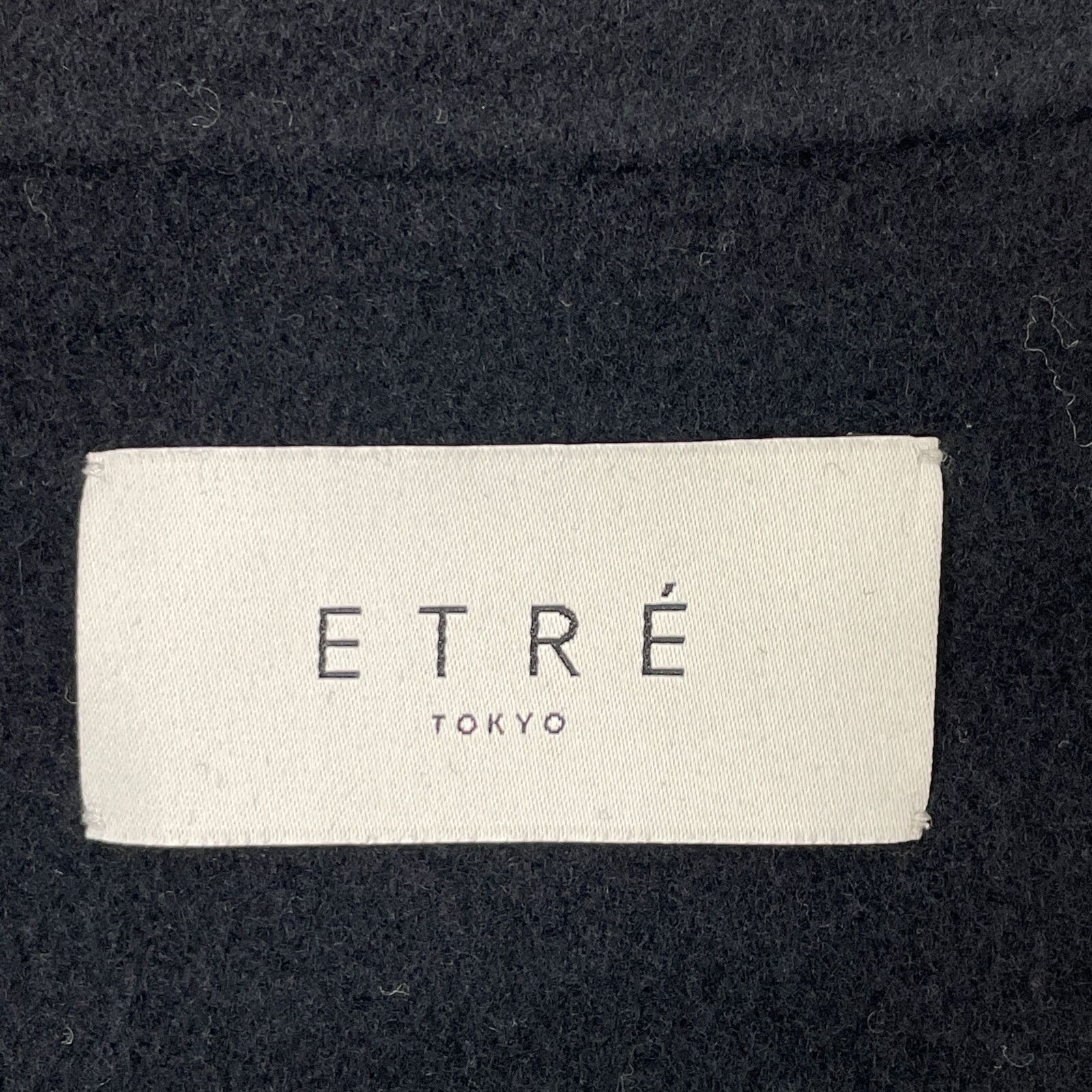 ETRE TOKYO エトレトウキョウ 1222500016-0 ネイビー ウール