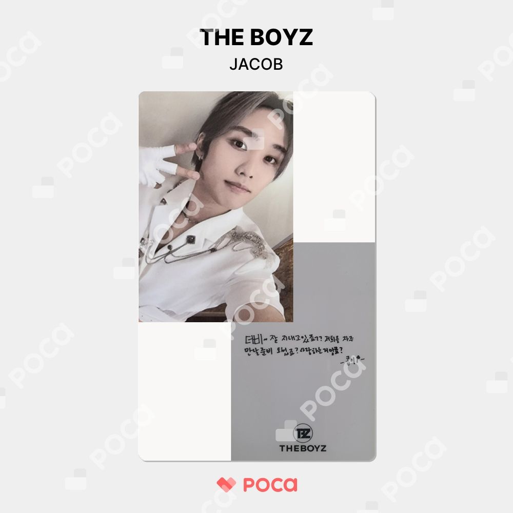 THEBOYZ ドボイズ KCON ジェイコブ 当選者限定 チェキ theboyz unexpected ジェイコブ トレカ セット ドボイズ 特典