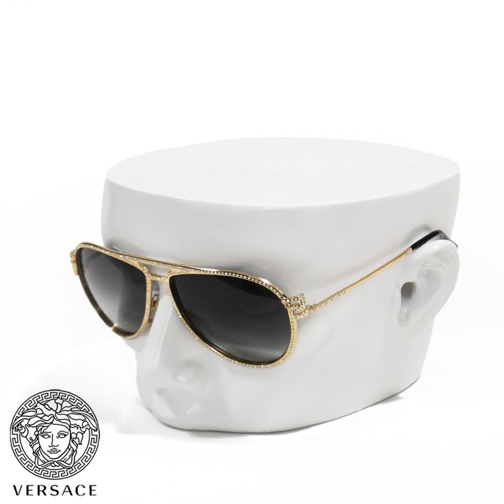 ヴェルサーチ サングラス ビジュー VERSACE VE2171B-100211 - メルカリ