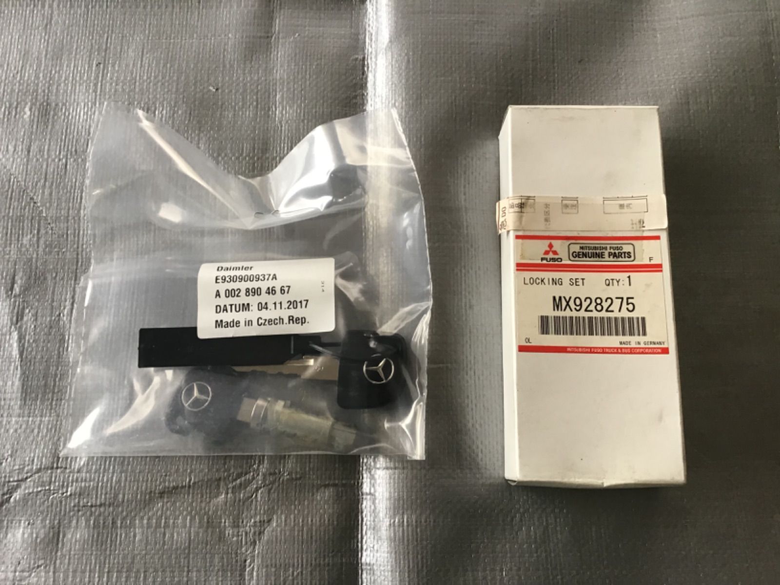 三菱/キーシリンダー/ベンツ/ダイムラー/鍵/燃料タンク/ディーゼル/大型/トラック/メルセデス/中型