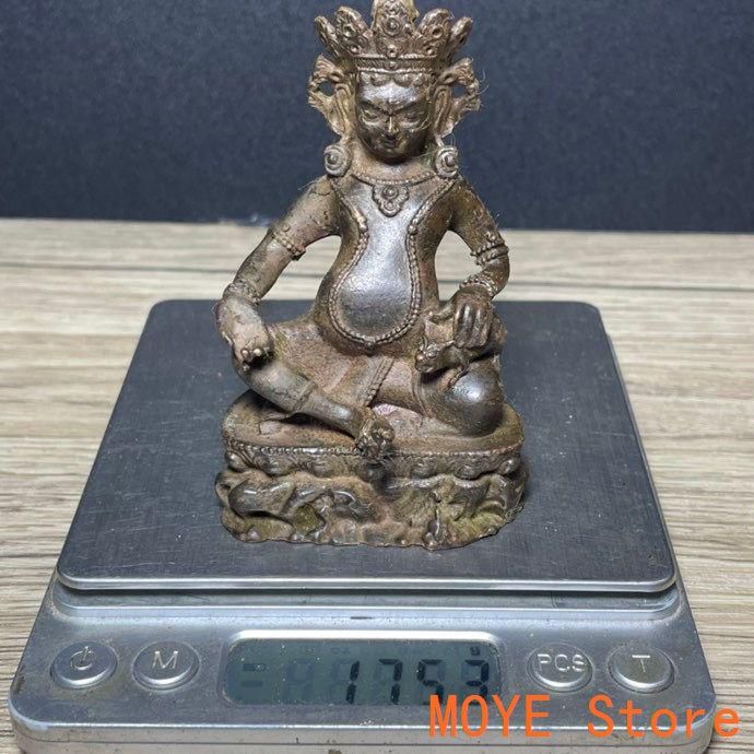 黄財神 騎瑞獣 仏像 工芸品 美術品 置物 黄財神 騎瑞獣 仏像 工芸品 美術品 置物