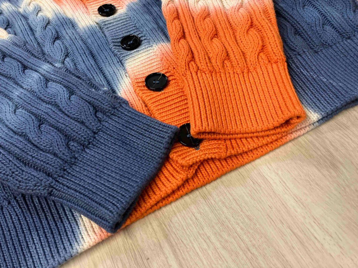 DIESEL K-JONNY 0CNAQ タイダイ カーディガン コットン ディーゼル