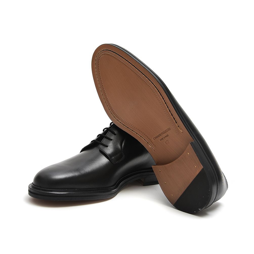 a377169/ COMMON PROJECTS 2336 DERBY 7547 BLACK レザー シューズ