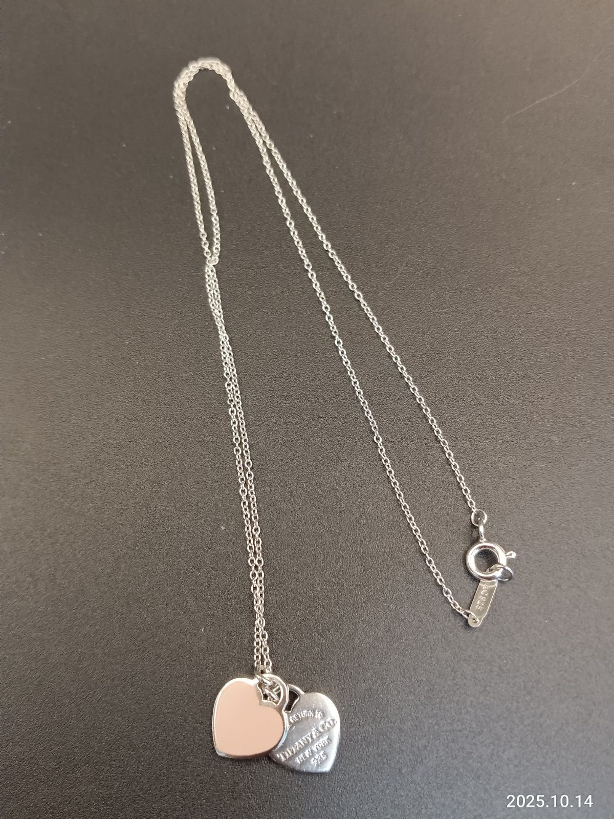 ミニダブルハートタグ