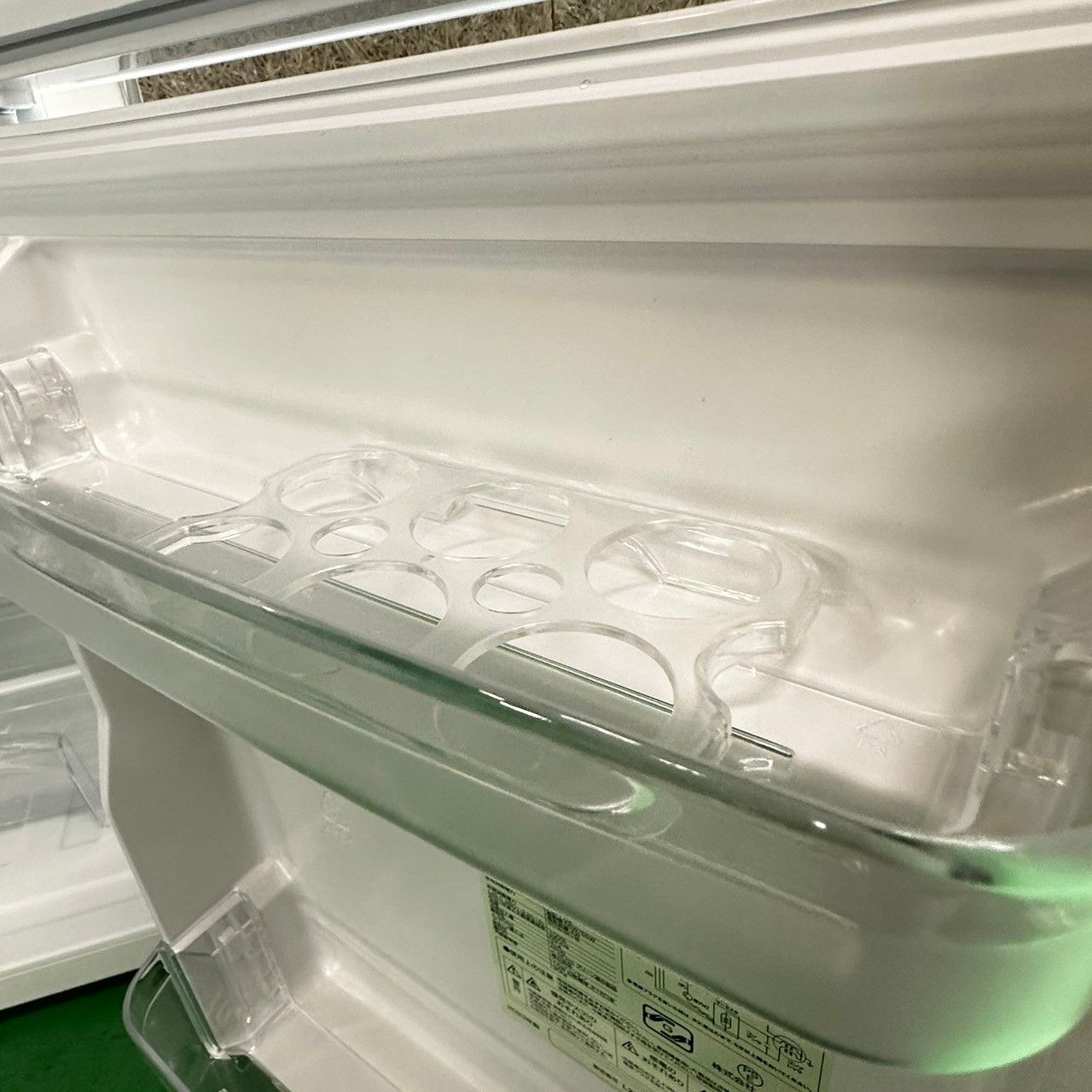 ノジマ 冷蔵庫 ECH-R85 2ドア 右開き 85L ホワイト 2023年製 エル