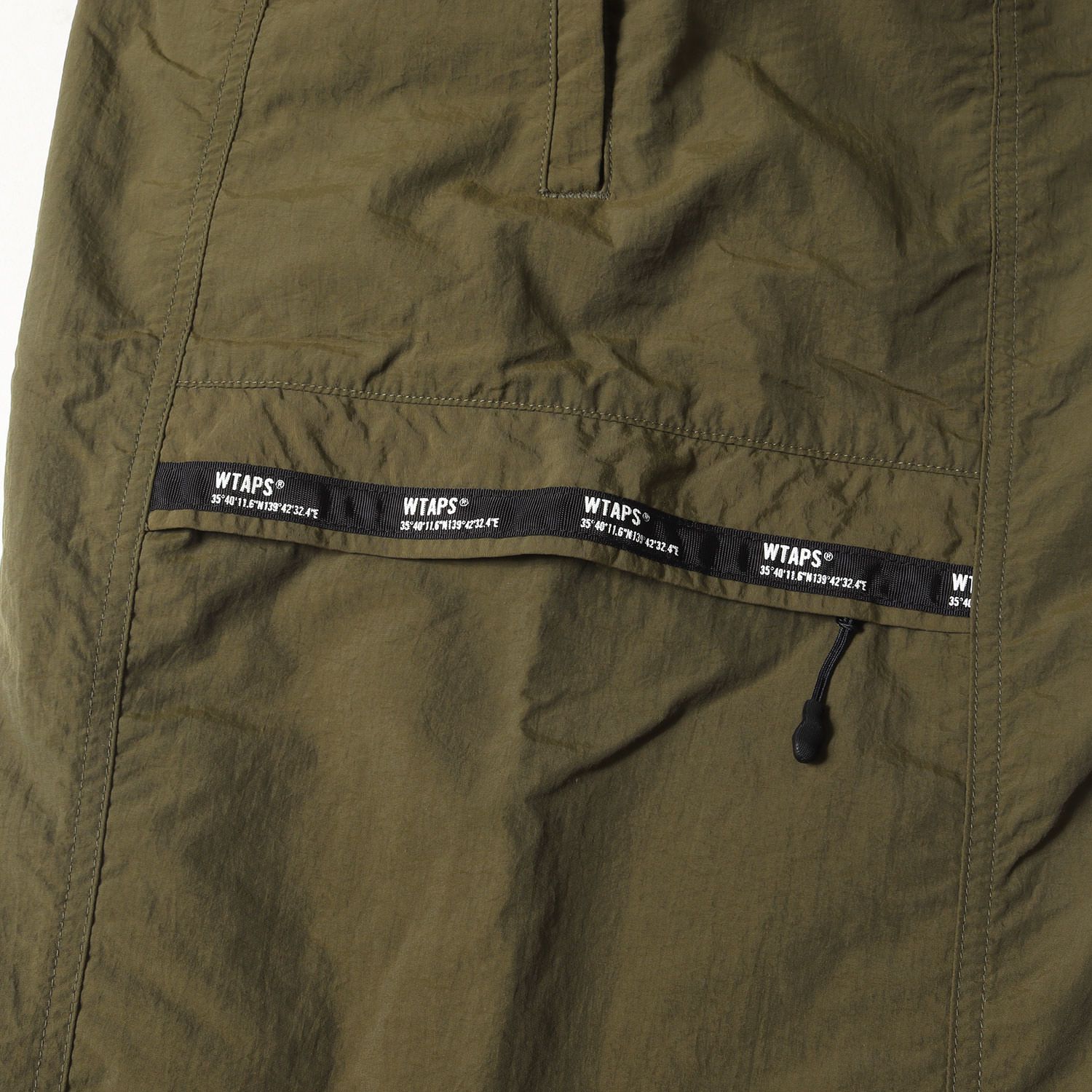 WTAPS ダブルタップス パンツ サイズ:L / 22AW ロゴテープ付き 