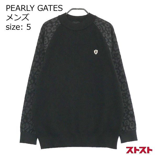 PEARLY GATES パーリーゲイツ 2022年モデル ウール混 ニット セーター 
